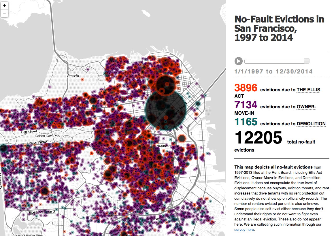 San Francisco Eviction Map